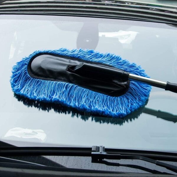 GTYPRO Microfiber Car Duster Wash Mop with Extendable Handle