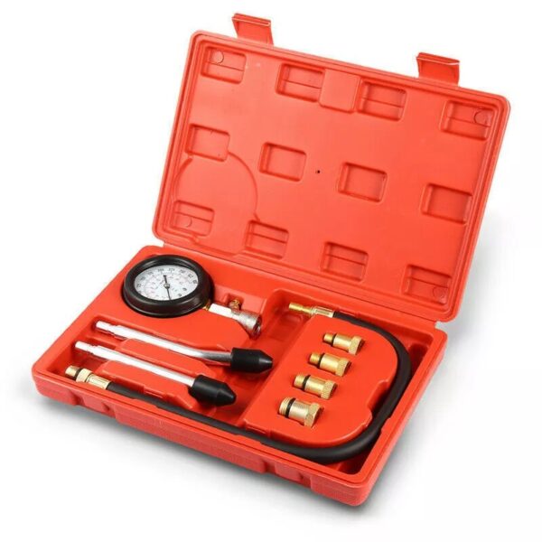 GTYPRO Cylinder Compression Tester Gas Petrol Engine Gauge Tool Kit