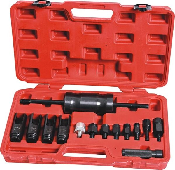 GTYPRO Diesel Injector Extractor Puller With Common Rail Adaptor Slide Hammer Removal Tool Kit