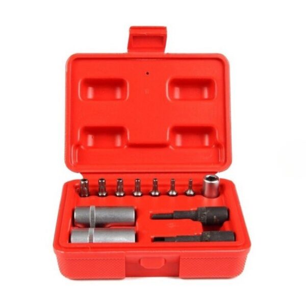 GTYPRO 12 Pcs Oil Drain Plugs Automotive Oil Drain Plug Wrench Socket Set