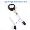GTYPRO Cylinder Compression Tester Gas Petrol Engine Gauge Tool Kit