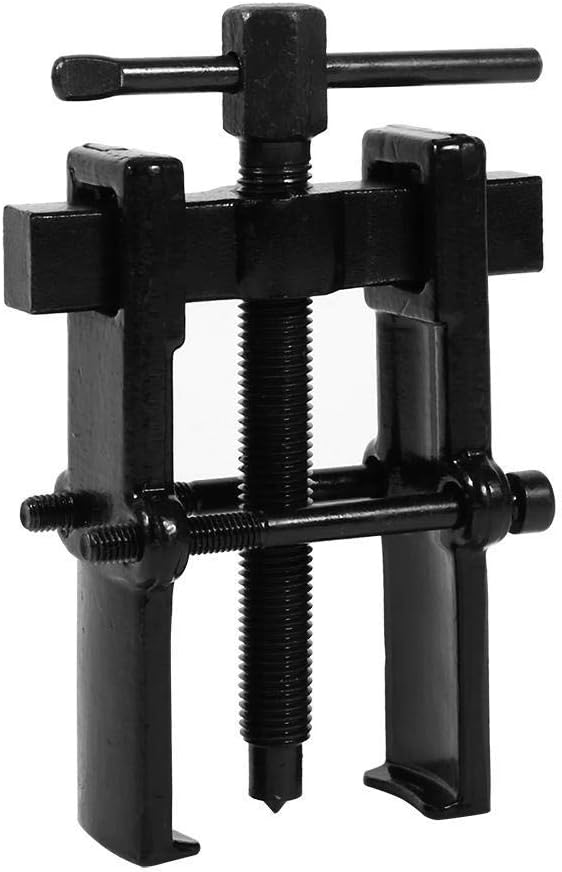 GTYPRO Two Jaw Pilot Bearing Gear Puller Remover Tool Carbon Steel Adjustable Pump Pulley Remover Hand Tool Removal Kit