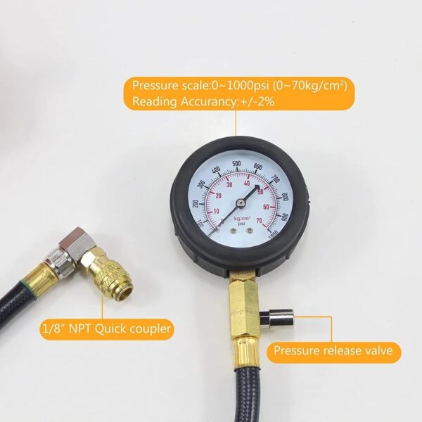 GTYPRO TU-15 Cylinder Pressure Meter for Diesel Truck Kit