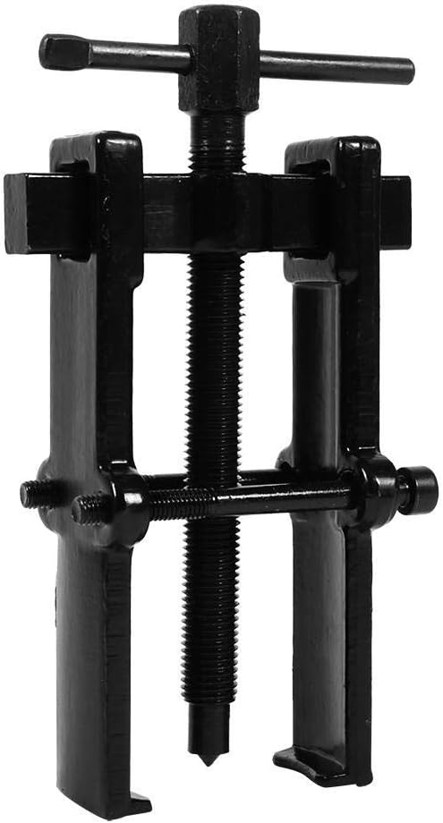 GTYPRO Two Jaw Pilot Bearing Gear Puller Remover Tool Carbon Steel Adjustable Pump Pulley Remover Hand Tool Removal Kit