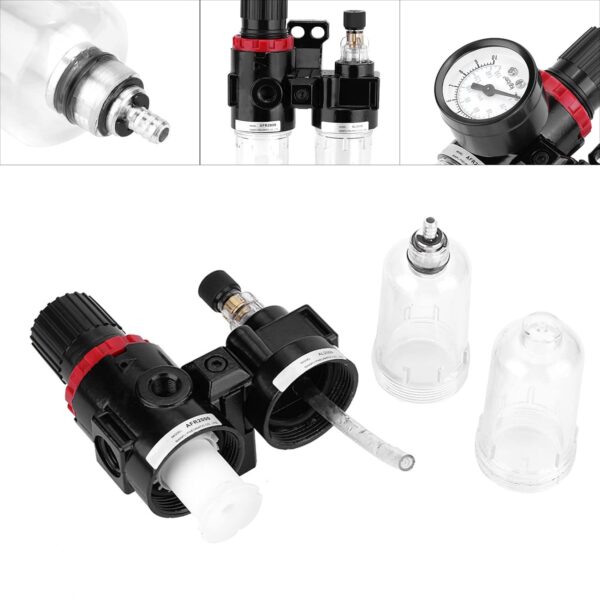 GTYPRO Pneumatic Pressure Filter Regulator Lubricator