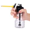 GTYPRO Metal High Pressure Oil Can Pump with Transparent Bottle Oil Jug