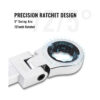 20PCS Flexible Head Ratchet Wrench Set